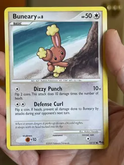 POKEMON BUNEARY LV.8 12/17 PROMO POP SERIES 8 NM CARD - Image 1