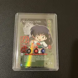 InuYasha Yokai TCG Kagome, Inuyasha, Inuyasha Human Chibi Cards Lightly Used - Image 3