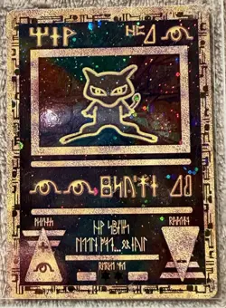 Pokemon TCG Ancient Mew Promo Holo Rare Card 1999/2000 Very Slight damage. - Image 1