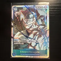 One Piece TCG OP13-042 Edward Newgate (aka Whitebeard) SR Card Game English - Image 1