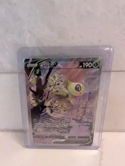 Pokemon Celebi V Alternate Full Art Ultra Rare Fusion Strike Holo 245/264 Card - Image 1