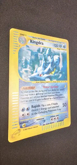 Pokemon Kingdra H14 Aquapolis Holo English Card Excellent Condition H14/H32 - Image 3