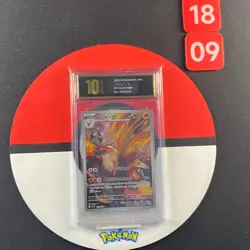 Blaziken AR 101/098 Team Rocket sv10 Pokemon Card Japanese Grade10 - Image 1
