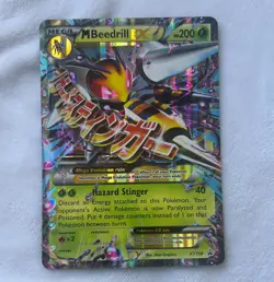 M Beedrill EX XY158 Jumbo Cards Holo - Image 1