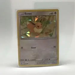 Pokemon Eevee Cracked Ice Holo Exclusive Deck Exclusives Card 155/214 - Image 1