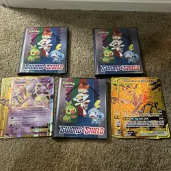 Pokemon Jumbo Cards And 3 Binder plus Extra - Image 2