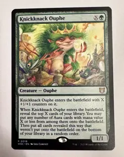 Knickknack Ouphe [Wilds of Eldraine Commander] Magic MTG - Image 1
