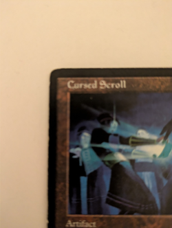 Magic the Gathering MTG Cursed Scroll Tempest Moderately Played Premodern - Image 5