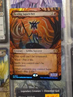 Magic The Gathering - Hexing Squelcher FOIL 317 - Lorwyn Eclipsed - Image 1