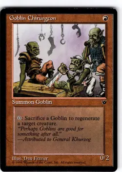 Goblin Chirurgeon #54c Fallen Empires Regular Common LP - Image 1