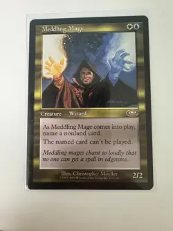Meddling Mage - Planeshift - MTG - #116 Reg - pack fresh - Image 1