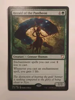 Herald of the Pantheon - Commander 2018 MTG Magic the Gathering - Image 1