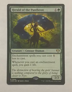 MTG | HERALD OF THE PANTHEON 898 | Commander Masters | MTG Magic NM-M - Image 1