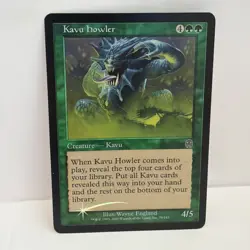 MTG Magic the Gathering Kavu Howler (79/148) Foil - Image 1