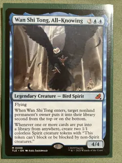 Wan Shi Tong, All Knowing FOIL - Avatar Last Airbender - MTG - Image 1