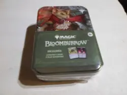 MTG Bloomburrow Mouse Collector Tin(2 Promos 5 Packs) Sealed Magic the Gathering - Image 2