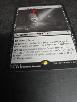 Curse of Vengeance #12 (LP) Commander 2016 C16 Magic MTG - Image 1
