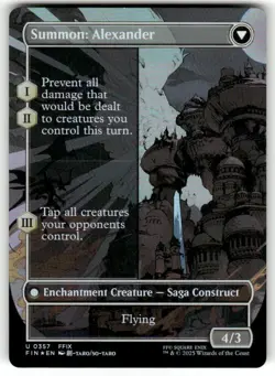 CRYSTAL FRAGMENTS (BORDERLESS) #357 MTG FINAL FANTASY FOIL - Image 2