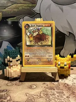 Pokemon TCG Dark Dugtrio 23/82 Team Rocket WOTC! Non Holo Rare! VLP/NM! - Image 1