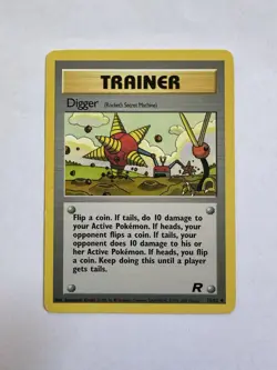 Team Rocket Digger Rocket's Secret Machine - Pokemon Uncommon Card - Image 1