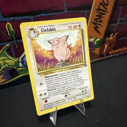 Clefable 17/64 - Jungle - Non Holo - Pokemon Card TCG - Unlimited Rare Card - LP - Image 2