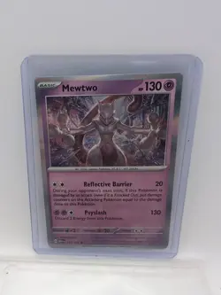 Mewtwo 150/165 Reverse Holo Rare - Scarlet & Violet 151 - Pokemon TCG - NM - Image 1