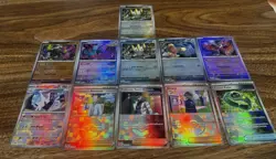 Pokemon Prismatic Evolution Lot of 12 - MasterBall Foil & PokeBall Foil’s - Image 2