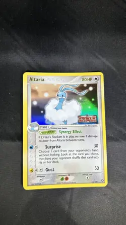 Pokemon TCG Altaria EX Power Keepers Reverse Stamped Holo 2/108 Rare - Image 1