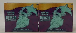 Lot of (2) Pokemon TCG Dragon Majesty Elite Trainer Box Factory Sealed ETB - Image 1