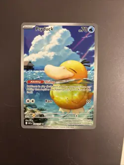 Pokemon Ascended Heroes 2026 Illustration Psyduck Rare #226/217 - Image 3