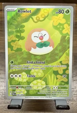 Pokemon Perfect Order Rowlet IR 090/088 - Fresh Pull - ENGLISH IR - Image 1