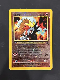 Pokemon TCG Entei Wizards Black Star Promos 34 Holo Promo Promo - Image 3