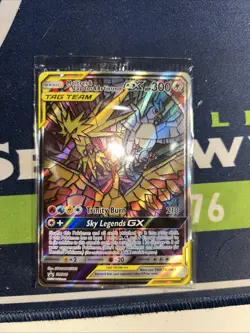 Sealed Pokemon TCG Moltres Zapdos Articuno GX SM210 Stained Glass Promos Holo - Image 4