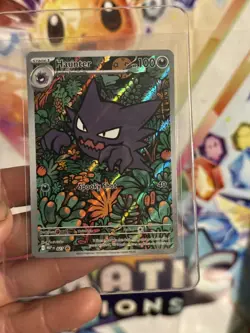 Pokemon Haunter Illustration Rare ME: Mega Evolution Promo 027 - Image 1