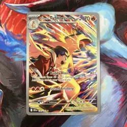 Pokemon Ethan’s Typhlosion 190/182 Illustration Rare – Destined Rivals - Image 1