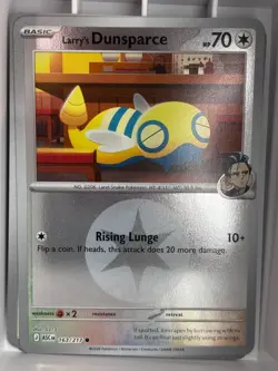 Larry's Dunsparce | 163/217 | Energy Reverse Holo | Pokemon Ascended Heroes - Image 1