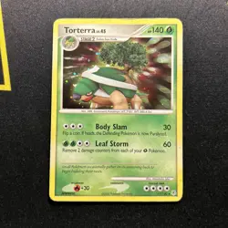 Torterra 17/130 MP -Vintage Rare Holo Pokemon Card- Diamond And Pearl (4s) - Image 1