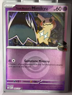 Team Rocket's Mimikyu | 097/217 | Energy Reverse Holo | Pokemon Ascended Heroes - Image 1