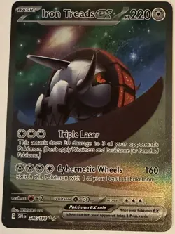 Iron Treads Pokemon (2023) Scarlet & Violet 248/198 Near Mint - Image 1