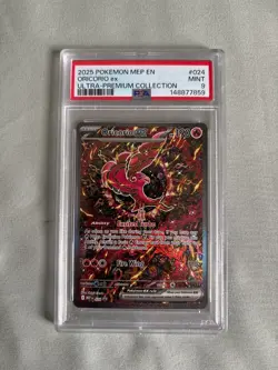 2025 Pokemon MEP EN SEQUENTIAL PSA 10/9 Mega Charizard X ex & Oricorio ex UPC - Image 5