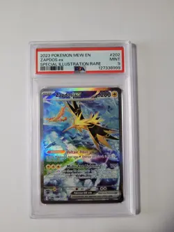 Zapdos ex Special Illustration Rare PSA 9 - 2023 Pokemon 151 - Image 1