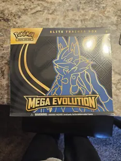 Pokemon Mega Evolution Elite Trainer Box Lucario ETB - Factory Sealed - Image 1