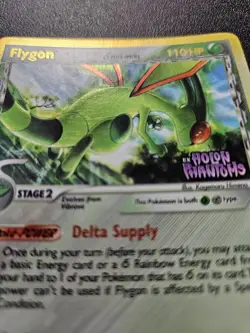 Pokemon Holon Phantoms Flygon Holo Rare Stamped Reverse Delta 7/110 EXC-NM - Image 4