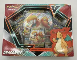 Pokemon TCG Dragonite V Collection Box Factory Sealed Evolving Skies - Image 1