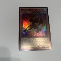 Masked HERO Furnace - MZMU-EN015 - YUGIOH - Super Rare - 1st EdITION - NM/M - Image 2