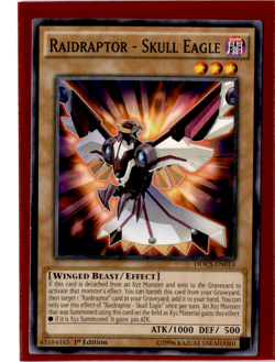 Raidraptor - Skull Eagle | DOCS-EN014 | Yu-Gi-Oh! TCG - Image 1