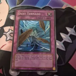 Yugioh Dust Tornado PSV-011 1st Edition Super Rare Holo Bleed - MP - Image 1