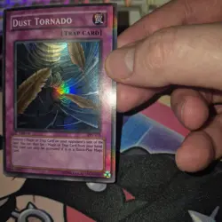 Yugioh Dust Tornado PSV-011 1st Edition Super Rare Holo Bleed - MP - Image 4