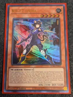 K9-17 Izuna - JUSH-EN031 (Ultra Rare) - 1st Ed - NM - Yu-Gi-Oh! - Image 1