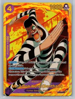 One Piece - PRB02 Eb01 061 Mr.2.Bon.Kurei (Bentham) SEC - English NM - Image 1